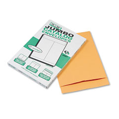Quality Park 42355 Jumbo Size Kraft Envelope, 15 X 20, Light Brown, 25/Box