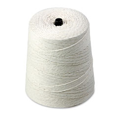 Quality Park 46174 White Cotton 16-Ply (Heavy) String In Cone, 3000 Feet
