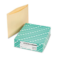 Quality Park 63972 Paper File Jackets, 9 1/2 X 11 3/4, 2 Point Tag, Buff, 100/Box