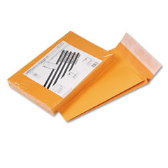 Quality Park 93334 Redi-Strip Kraft Expansion Envelope, Side Seam, 9 X 12 X 2, Brown, 25/Pack
