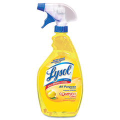 Reckitt Benckiser 75352CT Complete Clean All-Purpose Cleaner, Lemon, 12 32 Oz Spray Bottles/Carton
