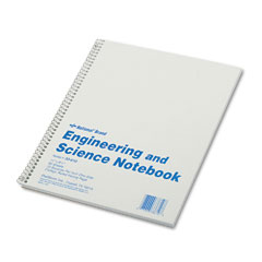 Rediform 33610 Engineering & Science Notebook, College Rule, Ltr, We, 60 Sheets/Pad