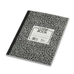 Rediform 43481 Composition Book, College/Margin Rule, 8-3/8 X 11, White, 80 Sheets/Pad