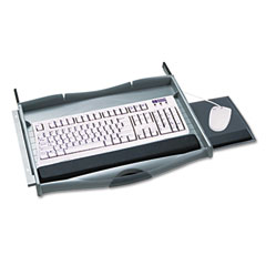 Safco 2213 Premium Keyboard Drawer, 21-3/4 X 13-1/4, Charcoal