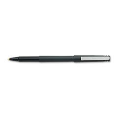 Uni-ball - roller ball stick dye-based pen black ink, fine, dozen, sold as 1 dz
