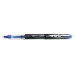 Uni-ball - vision elite roller ball stick water-proof pen, blue ink, super fine, sold as 1 ea