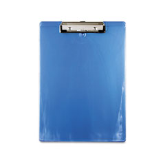Saunders 00439 Plastic Clipboard, 1/2" Capacity, Holds 8-1/2W X 12H, Ice Blue