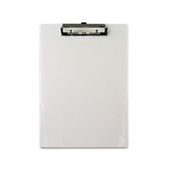 Saunders 00442 Plastic Clipboard, 1/2" Capacity, Holds 8-1/2W X 12H, Pearl