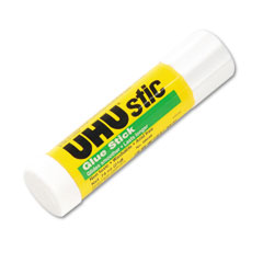 Saunders 99649 Uhu Stic Permanent Clear Application Glue Stick, .74 Oz