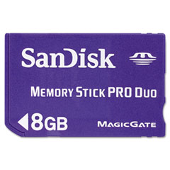 SDI MSPD8192A11 Memory Stick Pro Duo, 8Gb