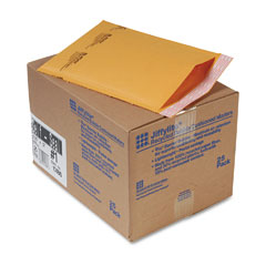 Sealed Air 10186 Jiffylite Self-Seal Mailer, Side Seam, #1, 7 1/4 X 12, Golden Brown, 25/Carton