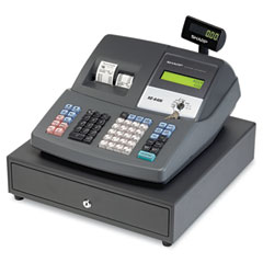 Sharp SHRXEA406 XE-A406 Cash Register, Thermal Printing, Dual Roll Register Tape, 2-line Display