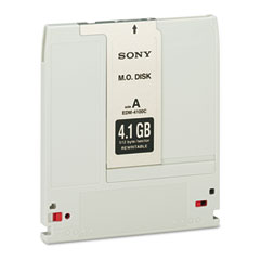 Sony EDM4100 Magneto Optical Rewritable Disk, 5.25", 4.1Gb (8X)