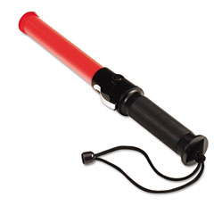 Tatco 25400 Safety Baton, Led, Red, 1 1/2 In X 13 1/3 In