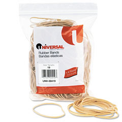 Universal 00419 Rubber Bands, Size 19, 3-1/2 X 1/16, 310 Bands/1/4Lb Pack