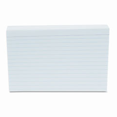 Universal 47235 Ruled Index Cards, 4 X 6, White, 500/Pack