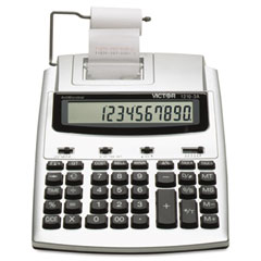 Victor 1210-3A 1210-3A Antimicrobial 10-Digit Ht Printing Calculator, 10-Digit Lcd