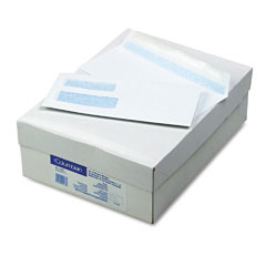 Mead Westvaco WEVCO133 Dubl-Vue Poly-Klear Double Window Envelopes, #10, White, 500/Box