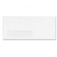Mead Westvaco WEVCO144 Poly-Klear Grip-Seal Window Envelopes, #10, 24lb, White Wove,100/Box