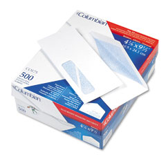 Mead Westvaco WEVCO175 Poly-Klear Insurance Form Envelopes, #10, White, 500/Box