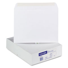 Mead Westvaco WEVCO365 Open Side Booklet Envelope w/ Contemporary-Style Flap, 12 x 9, White, 100/Box