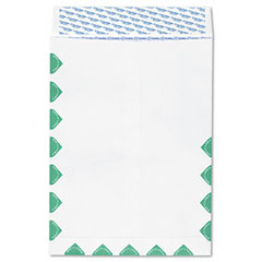 Mead Westvaco WEVCO821 DuraLok Security Tint Open End Flat Envelopes, 1st Class, 9 x 12, 100/Box