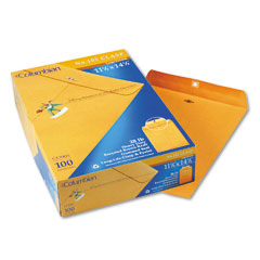 Mead Westvaco WEVCO905 Clasp Envelope, Side Seam, 11 1/2 x 14 1/2, Light Brown, 100/Box