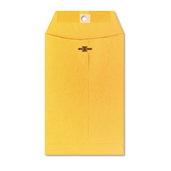 Mead Westvaco WEVCO955 Clasp Envelope, Side Seam, 6 x 9, Light Brown, 100/Box