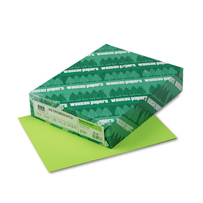 Colored Card Stock on Astrobrights Colored Card Stock  65 Lbs   8 1 2 X 11  Terra Green  250