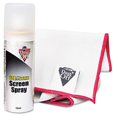 Cleaningcomputer Screen on Laptop Computer Cleaning Kit  50 Ml Spray Microfiber Cloth By Dust Off