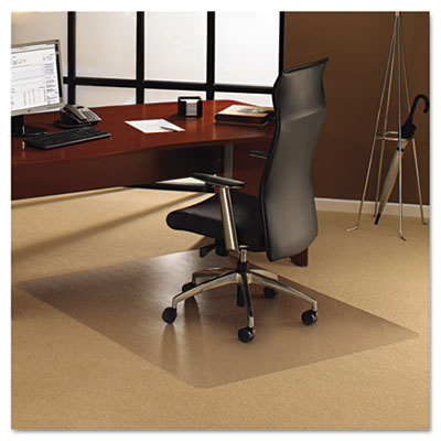 Office Chair Floor Mats on Polycarbonate Chair Mat  48 X 60  Clear By Floortex    Flr1115223er