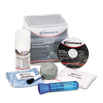 Computer Cleaning Equipment on General Purpose Pc Computer Cleaning Kit By Innovera   Ivr52500