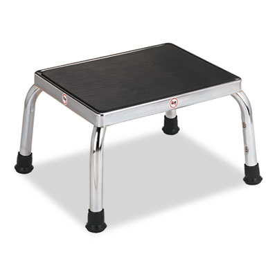 Steel Briefcases on Foot Stool  Rubber Tipped Feet  Stainless Steel By Medline Miimph08250