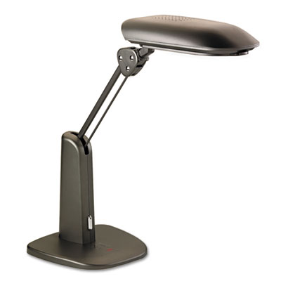 Magnifier Task Lamp on Low Glare Compact Fluorescent Polarizing Task Lamp  Weighted Base  21