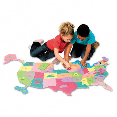 Us Map Game Puzzle