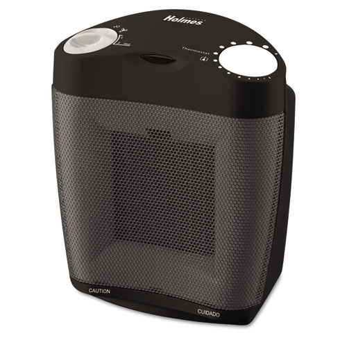 Holmes Twin Ceramic Heater With Manual Thermostat