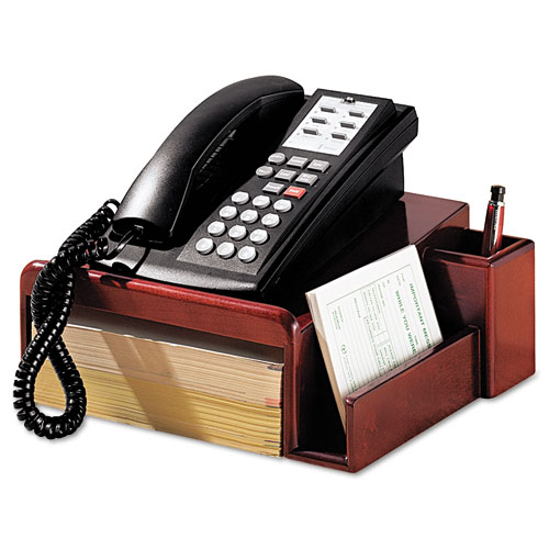 Rol1734646 Office Rolodex™ Wood Tones™ Phone Center Desk Stand