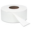 Jumbo Roll Bath Tissue, Septic Safe, 1 Ply, White, 3.4" x 2000 ft, 12 Rolls/Carton