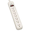 TLP712 Surge Suppressor, 7 Outlets, 12 ft Cord, 1080 Joules, White