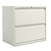 Lateral File, 2 Legal/Letter-Size File Drawers, Light Gray, 30" x 18" x 28"