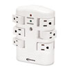 Innovera(R) Six-Outlet Wall Mount Surge Protector
