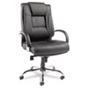 Alera(R) Ravino Big and Tall Series High-Back Swivel/Tilt Leather Chair