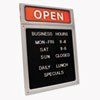 COSCO Message/Business Hours Sign