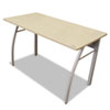 Trento Line Rectangular Desk, 47-1/4w x 23-5/8d x 29-1/2h, Oatmeal/Gray
