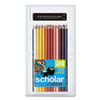 Scholar Colored Woodcase Pencils, 24 Assorted Colors/Set