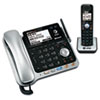 AT&T(R) TL86109 Two-Line DECT 6.0 Phone System with Bluetooth(R) and Digital Answering System