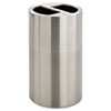 Safco(R) Dual Recycling Receptacle