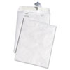 White Leather Tyvek Mailer, 10 x 13, White, 100/Box