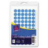 Avery(R) Handwrite Only Self-Adhesive Removable Round Color-Coding Labels