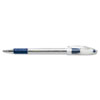 R.S.V.P. Stick Ballpoint Pen, 1mm, Blue Ink, Dozen